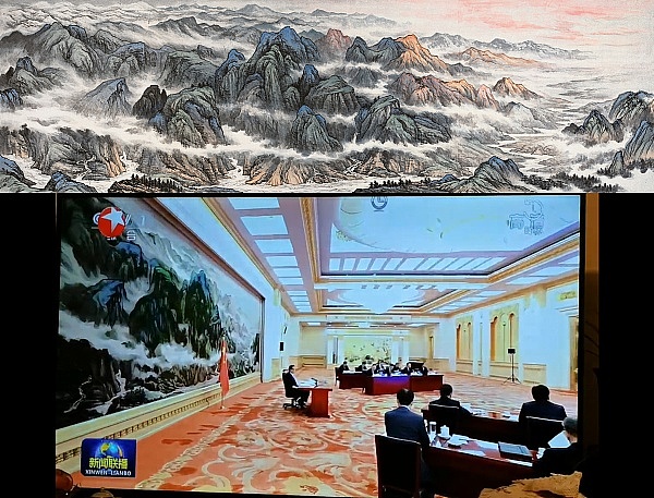 重磅：人民大会堂巨幅壁画《长江三峡》数字藏品在支付宝超维空间限量发售