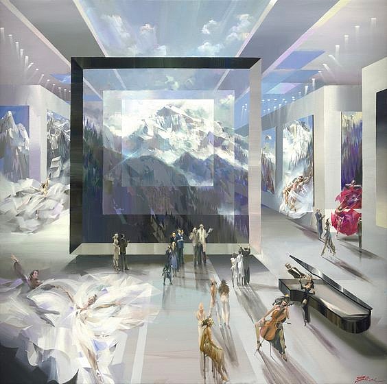 虚拟画廊：交界在梦境和现实处